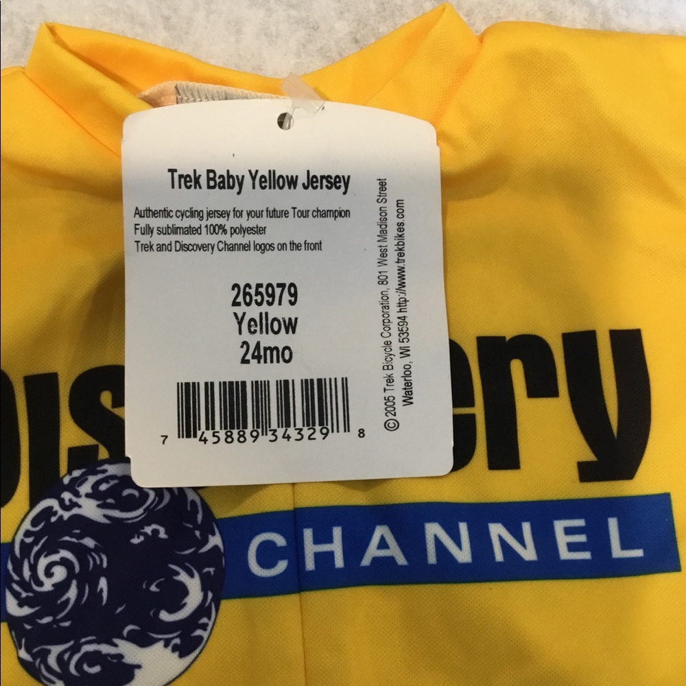 Trek Infant Discovery cycling jersey NWT - Picture 2 of 9
